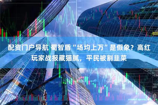 配资门户导航 蜀智盾“场均上万”是假象？高红玩家战报藏猫腻，平民被割韭菜